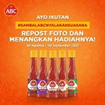 Giveaway Repost Foto IG Sambal ABC Berhadiah Smartphone