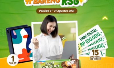 Kenyang Seharian Bareng RSG Hadiah Tablet & Saldo Total 1.5 Juta