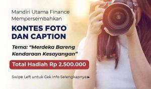 Kontes Foto Merdeka Bareng Kendaraan Total hadiah 2.5 Juta