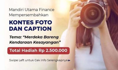 Kontes Foto Merdeka Bareng Kendaraan Total hadiah 2.5 Juta