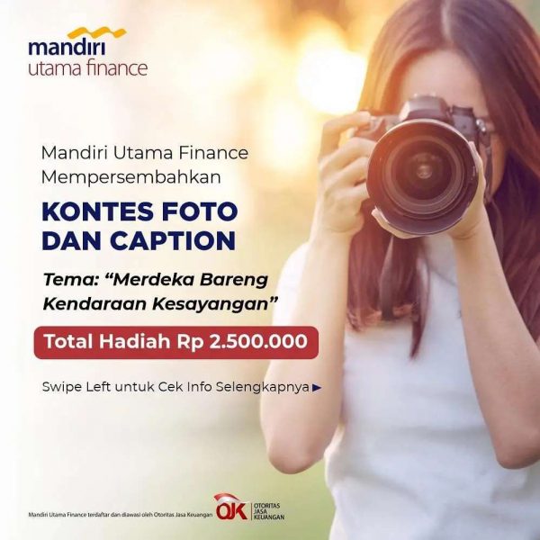 Kontes Foto Merdeka Bareng Kendaraan Total hadiah 2.5 Juta