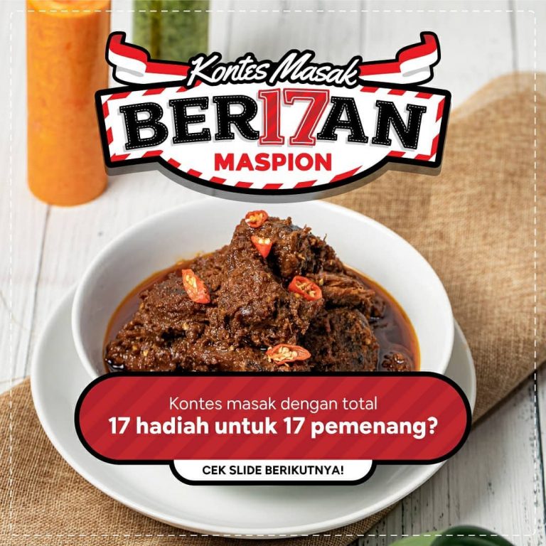 Kontes Masak Ber17an Maspion Berhadiah 17 Produk Rumah Tangga