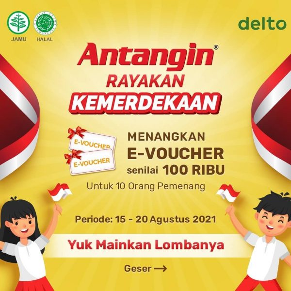 Kuis Antangin Rayakan Kemerdekaan Hadiah E-Voucher Total 1 Juta