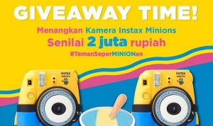 Kuis Cerita Teman SeperMinionan Berhadiah Kamera Instax Minions