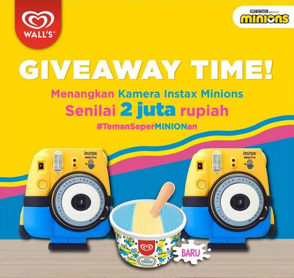 Kuis Cerita Teman SeperMinionan Berhadiah Kamera Instax Minions