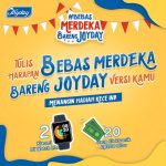 Kuis IG Bebas Merdeka Joyday Hadiah Mi Watch Lite & Saldo Gopay 4 Juta