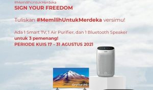 Kuis IG Story Memilih Untuk Merdeka Berhadiah Smart TV, Air Purifier, dll