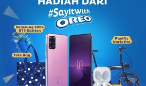 Kuis IG Story Say It With OREO Berhadiah SAMSUNG S20+ BTS Edition