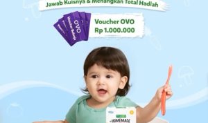 Kuis Keunggulan Promina Homemade Hadiah Voucher OVO Total 1 Juta