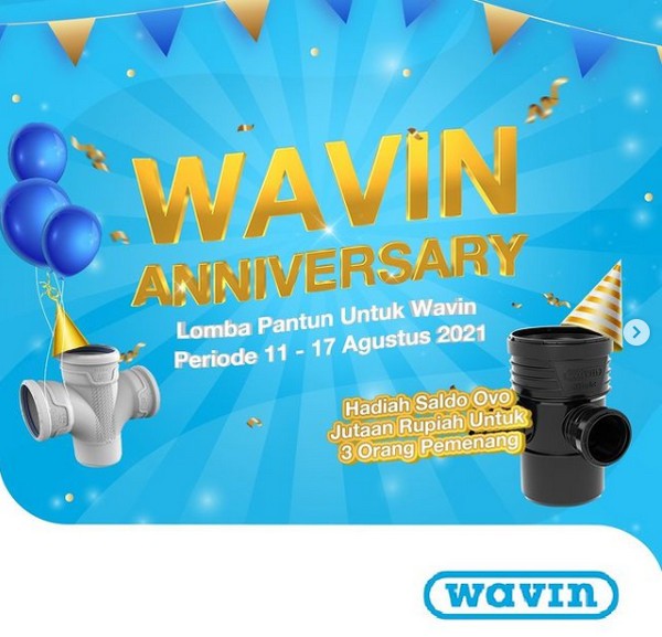 Kuis Pantun Wavin Anniversary Menangkan Saldo OVO Total 1,5 Juta