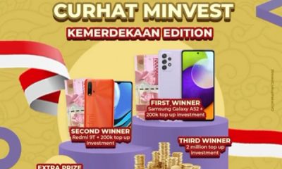 Lomba Cerita Curhat Minvest Berhadiah 2 Smartphone & Saldo Investasi