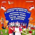 Lomba Cocozen Kangen 17an Total Hadiah E-Money 2 Juta Rupiah