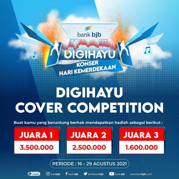 Lomba Cover Lagu Nasional Bank Bjb Berhadiah Total 7,6 Juta Rupiah