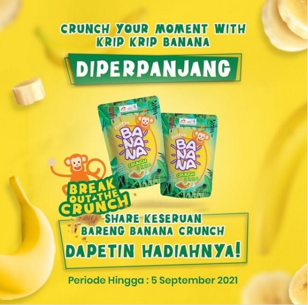 Lomba Crunch Moment Krip Krip Berhadiah E-Wallet Untuk 31 Pemenang