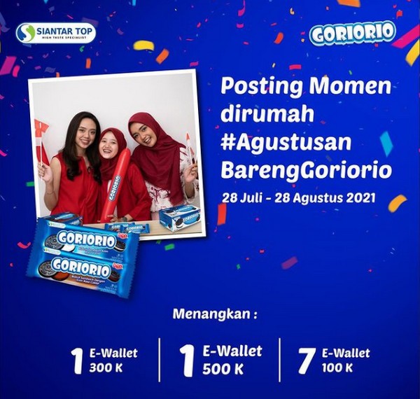 Lomba Foto Agustusan Bareng Goriorio Hadiah E-wallet Total 1,5 Juta