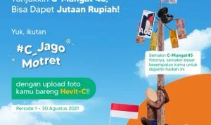 Lomba Foto C-Mangat 45 Berhadiah SAMSUNG A02S, Mi True Earbuds, dll