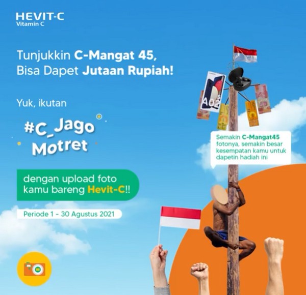 Lomba Foto C-Mangat 45 Berhadiah SAMSUNG A02S, Mi True Earbuds, dll