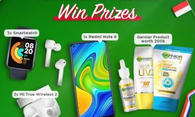 Lomba Foto Kemerdekaan Bareng Produk Garnier Berhadiah HP Xiaomi, dll