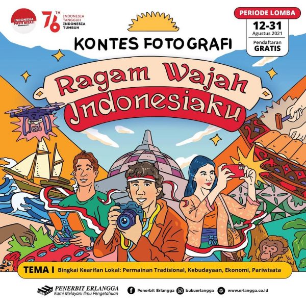 Lomba Foto Ragam Wajah Indonesia Total Hadiah 20 Juta Rupiah