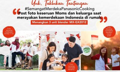 Lomba Foto Semangat Merdeka Berhadiah Blender Panasonic MX-GX2012
