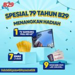 Lomba Foto Spesial 79 Tahun B29 Hadiah TV SAMSUNG 43", Emas & OVO