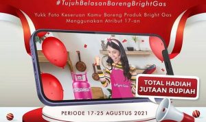 Lomba Foto Tujuh Belasan Bareng Bright Gas Total Hadiah Jutaan Rupiah