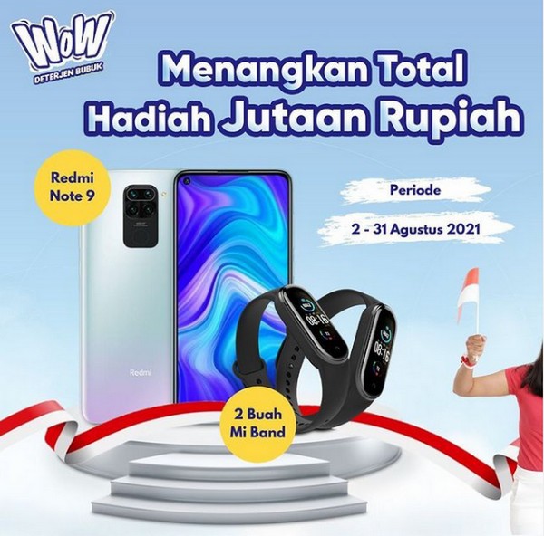 Lomba Foto WOW Merdeka Berhadiah Xiaomi Redmi Note 9 & Mi Band