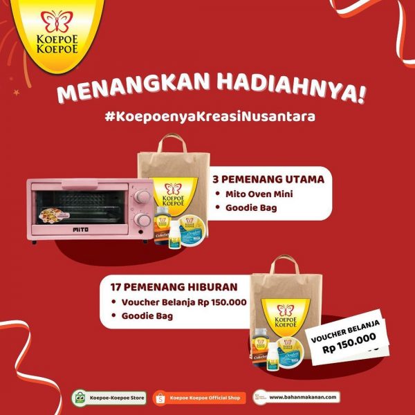 Lomba Koepoenya Kreasi Nusantara Berhadiah Mito Oven Mini & Voucher