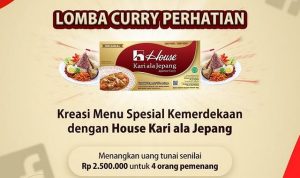 Lomba Kreasi Menu House Kari Ala Jepang Total Hadiah 2,5 Juta Rupiah