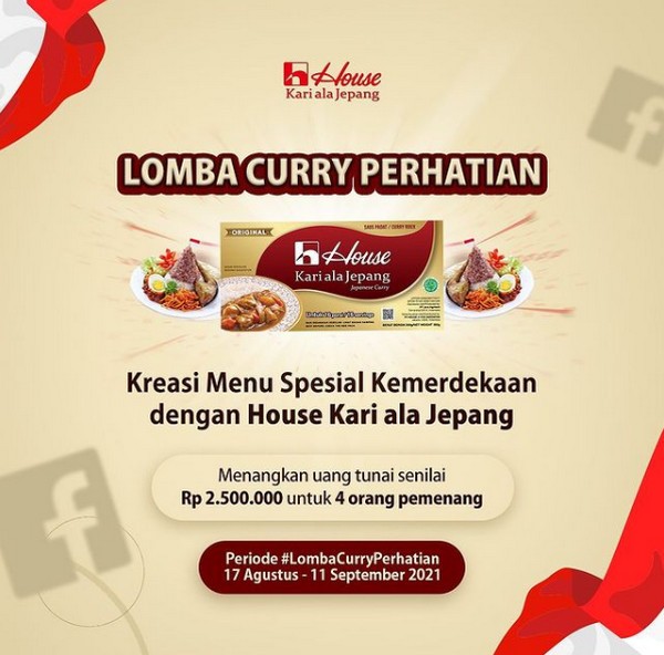 Lomba Kreasi Menu House Kari Ala Jepang Total Hadiah 2,5 Juta Rupiah