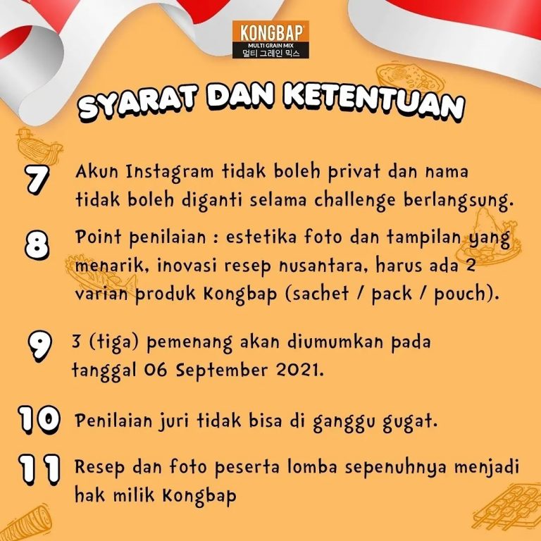 Lomba Masak Kreasi Nusantara Berhadiah Set Alat Masak, Rice Cooker, dll (3)