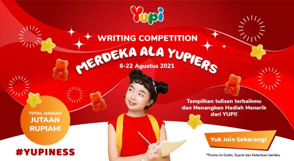 Lomba Menulis Merdeka Ala Yupiers Total Hadiah Jutaan Rupiah