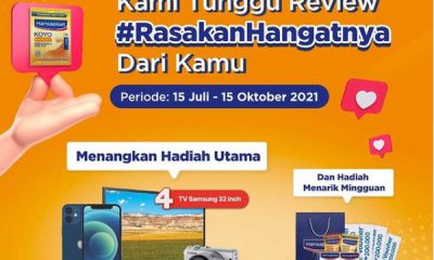 Lomba Review Hansaplast Koyo Hadiahnya 6 iPhone 12 Mini, TV, Kamera, dll