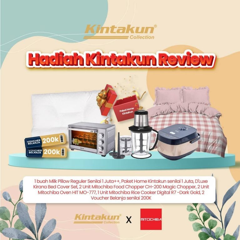 Lomba Review Produk Kintakun Berhadiah Oven, Rice Cooker, Voucher, dll