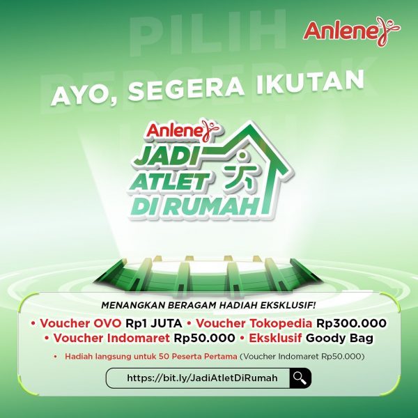 Lomba Video Jadi Atlet Di Rumah Berhadiah Voucher Jutaan Rupiah