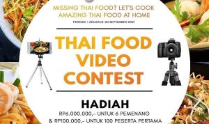 Lomba Video Masak Frozen Thai Food Berhadiah Total 16 Juta Rupiah