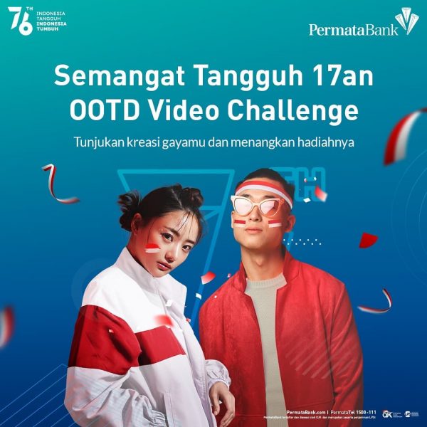 Lomba Video OOTD 17an Permata Bank Berhadiah Voucher Jutaan Rupiah