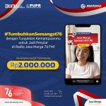 Lomba Video Penyiar Radio Jasa Marga Hadiah Saldo Total 2 Juta Rupiah