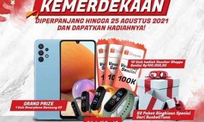 Lomba Video Reels Bareng Sunbell Berhadiah Samsung A3, Mi Band 5, dll