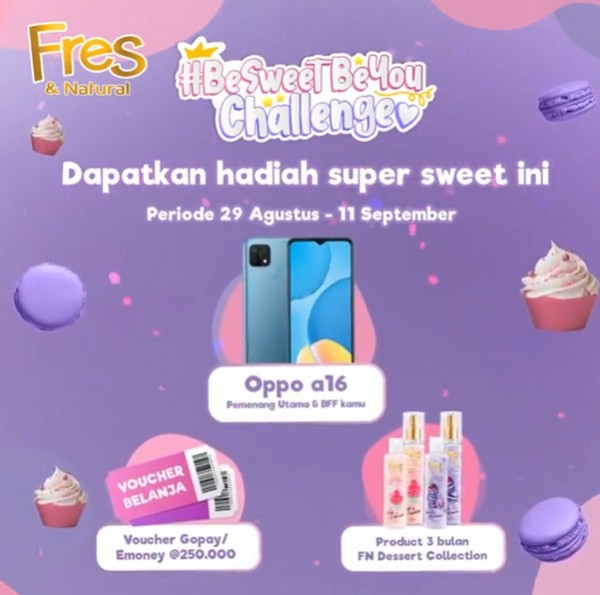 Lomba Video Review Dessert Collection Berhadiah Total Jutaan Rupiah