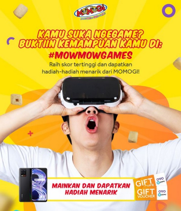 Main Game AR Filter Momogames Berhadiah Realme 8 dan Voucher Gplay