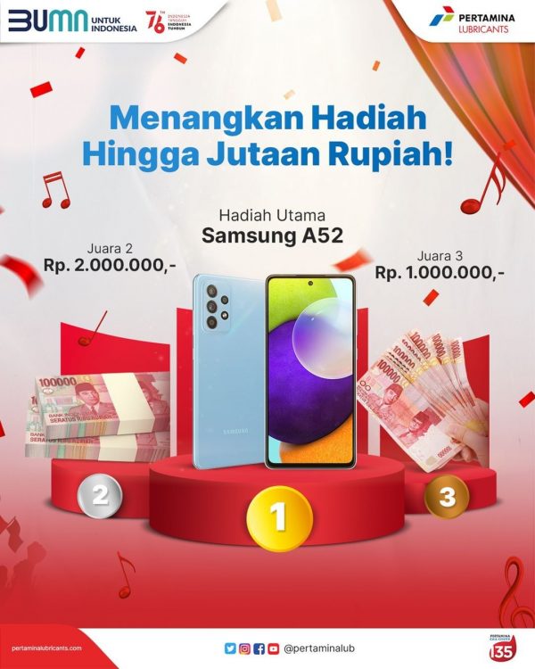 Lomba Cover Lagu Kebyar-Kebyar Berhadiah SAMSUNG A52 & Uang