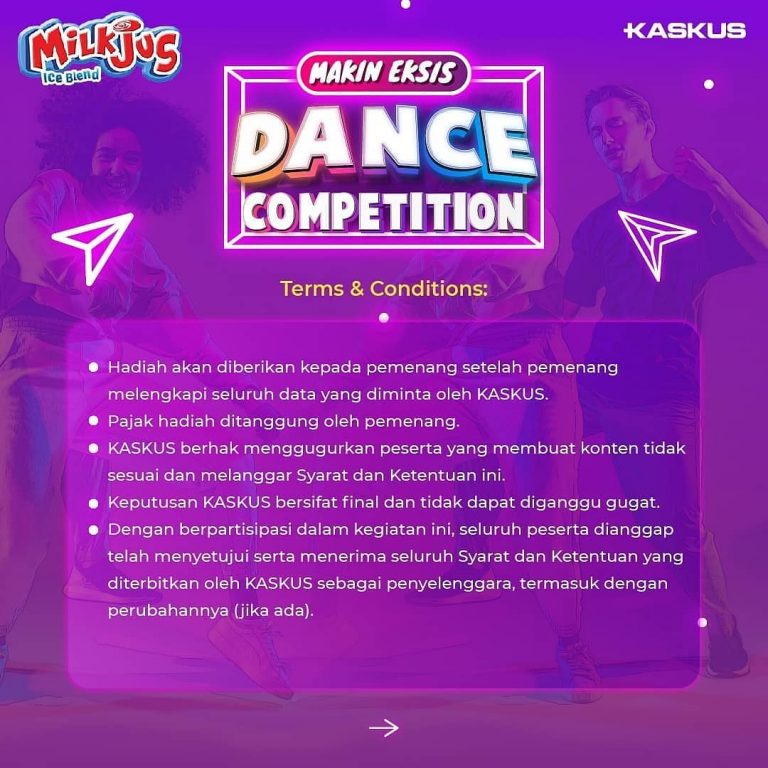Mekanisme Milkjus Makin Eksis Dance Competition Berhadiah Total 8,5 Juta (3)