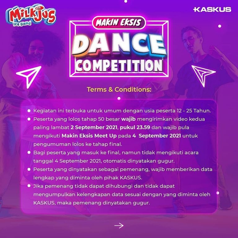 Mekanisme Milkjus Makin Eksis Dance Competition Berhadiah Total 8,5 Juta (5)