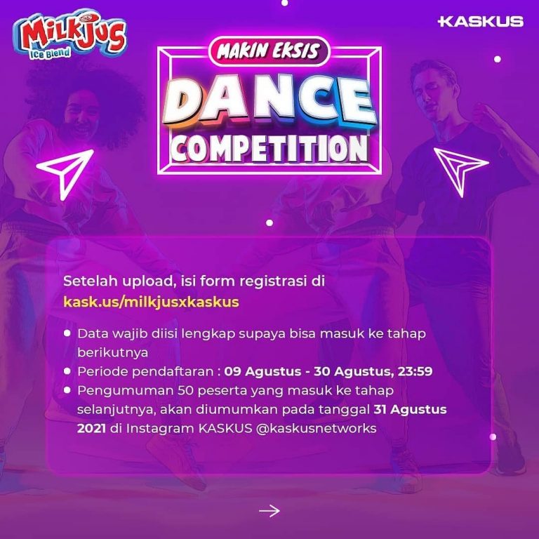 Mekanisme Milkjus Makin Eksis Dance Competition Berhadiah Total 8,5 Juta (7)