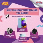 Milkjus Hype Challenge Berhadiah SAMSUNG A52, Huawei Watch, dll