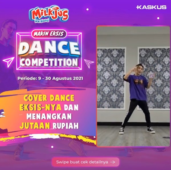 Milkjus Makin Eksis Dance Competition Berhadiah Total 8,5 Juta