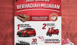 Promo Cincau Cap Panda Karton Berhadiah Toyota Agya, Vespa, HP, dll