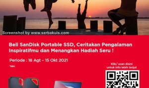 Promo Portable SSD SanDisk Berhadiah Apple Macbook Pro & Produk