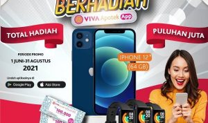 Promo Undian Belanja Viva Apotek App Berhadiah iPhone 12, Mi Watch, dll